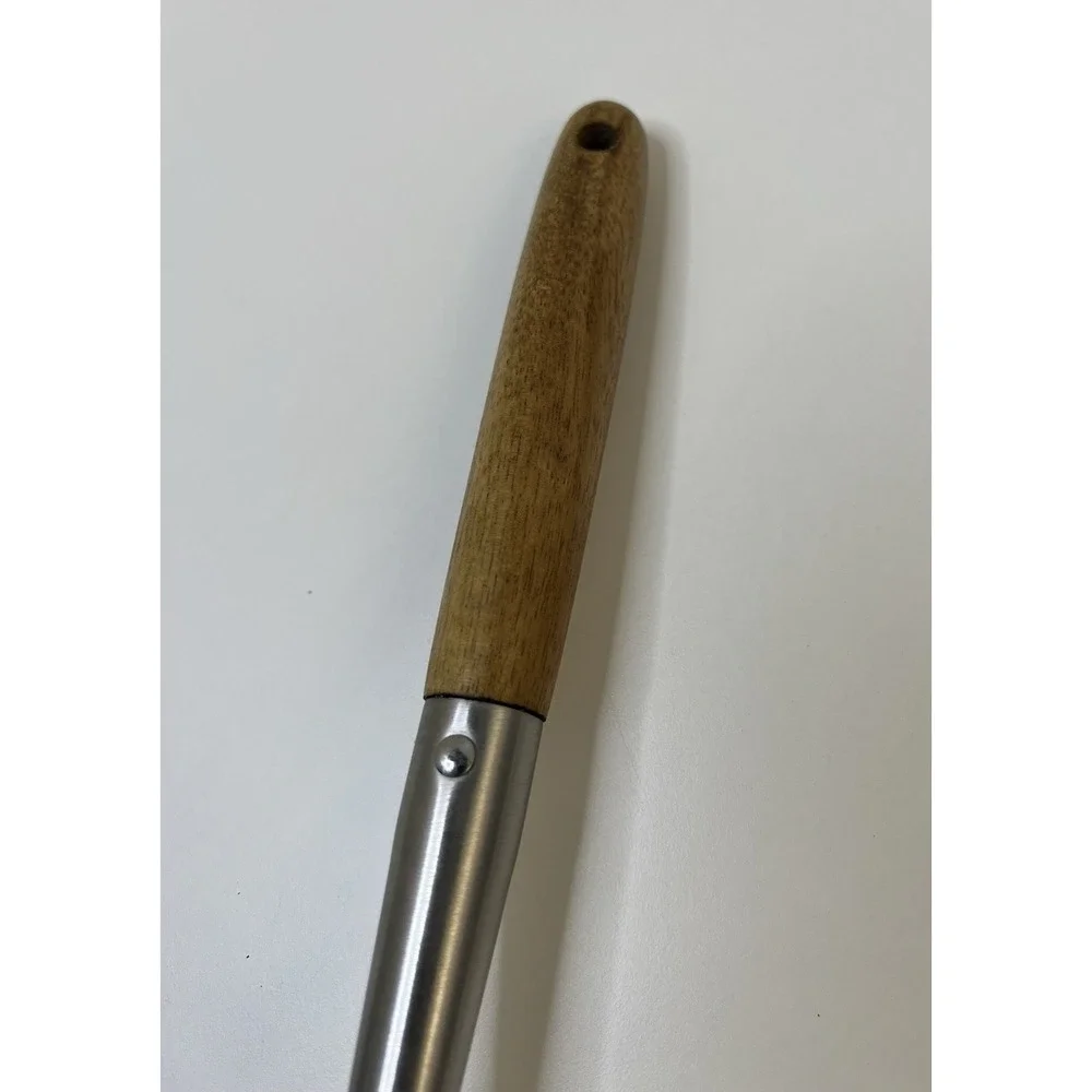 Ladle Forged Stainless Steel Utensil Serving Ladle Wood Handle 16